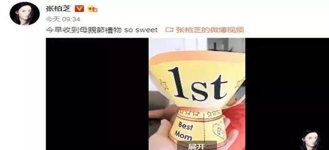 岁小儿子变挂件撒娇太粘人生父至今成迷PG麻将胡了张柏芝晒母亲节vlog6(图14)